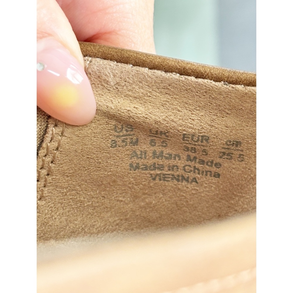 LifeStride Velocity Tan Driving Loafers Gold Bit Comfort Flats | Size 8.5M - Picture 12 of 12